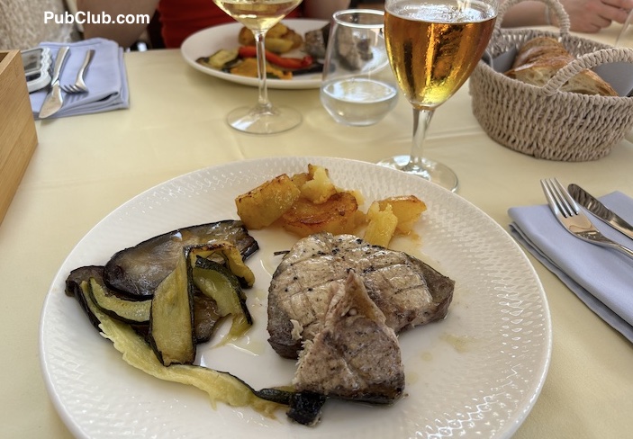 Croatian food grilled tuna Croatian food grilled tuna