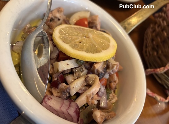 Croatian food calamari squid Croatian food calamari squid