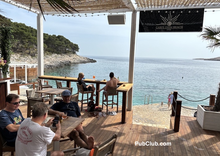 Hvar Croatia Carp Diem Beach Bar Hvar Croatia Carp Diem Beach Bar
