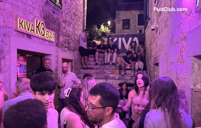 Hvar nightlife Kiva Bar Hvar nightlife Kiva Bar