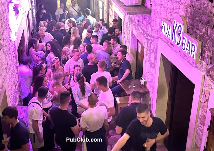 Hvar Croatia nightlife Kiva Bar