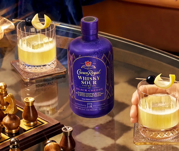 Crown Royal Black Cherry Whisky Sour Crown Royal Black Cherry Whisky Sour