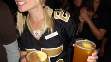 New Orleans Saints bar Sharkeez Hermosa Beach