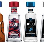 1800 Tequila sports teams bottles