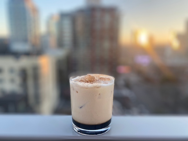 Borrego Rooftop Kitchen + Cocktails drink