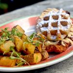 Cococabana, Lobby Tiki Bar Chicken and Waffles