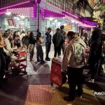 San Diego Gaslamp Quarter hot dog vendors
