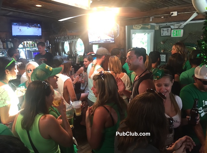 St. Patrick's Day bar scene St. Patrick's Day bar scene