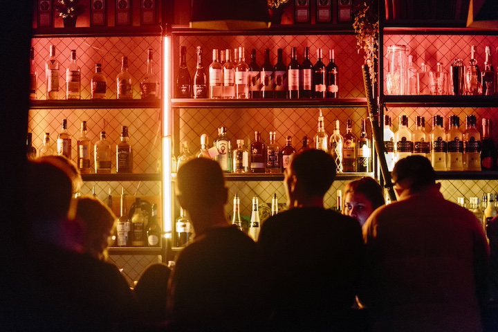 people in a bar