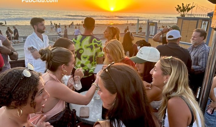 San Diego sunset Lahaina Beach House