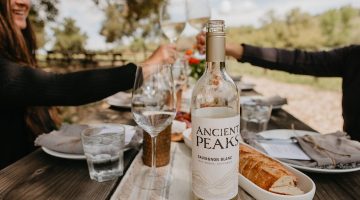 Ancient Peaks Winery-wine-tasting-cheers