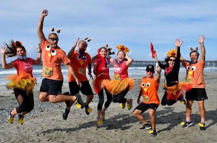Oceanside Turkey Trot run