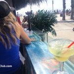 girl and margarita