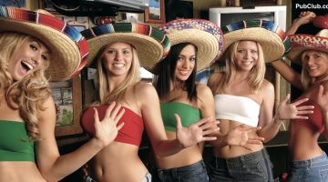 The PubClub.com PubClubettes celebrate Cindo de Mayo in Southern California. Peters