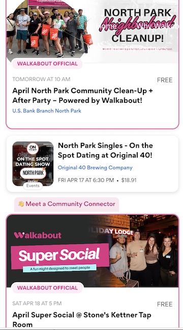 Walkabout App San Diego