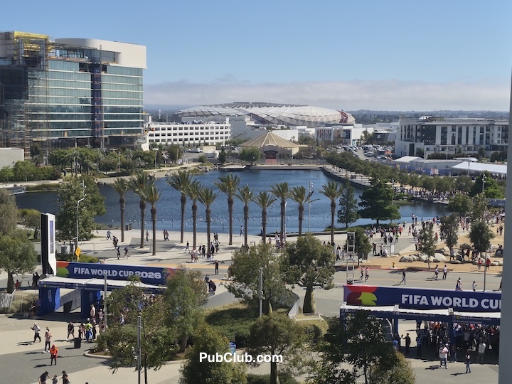 SoFi Stadium for World Cup 2026 USA Parguay World Cup game SoFi Stadium