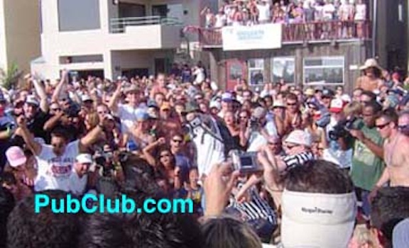 margarita wrestling contest crowd margarita wrestling contest crowd