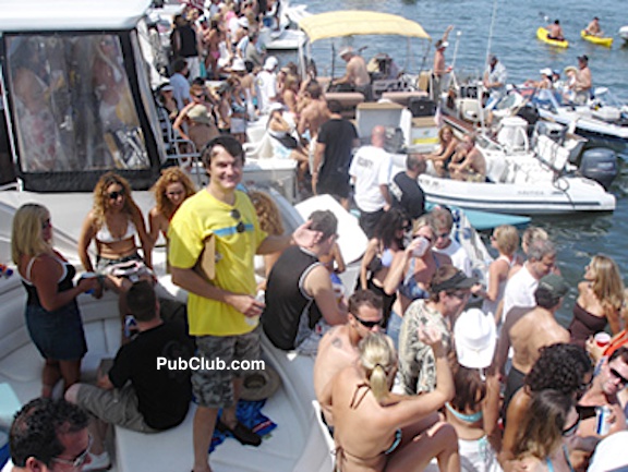 OC Al the organizer of the tie-up boat party