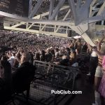 fans in the cheap seats party at a Luike Bryan concert