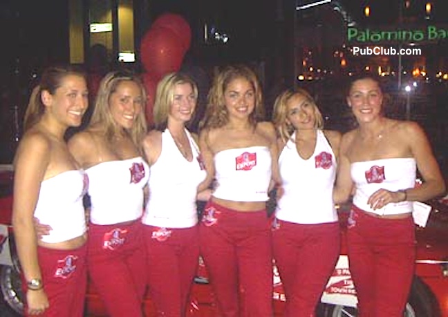 Team Red Molson Indy promo girls Team Red Molson Indy promo girls