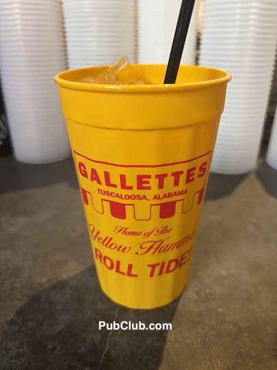 Yellow Hammer drink Gallette's Tuscaloosa
