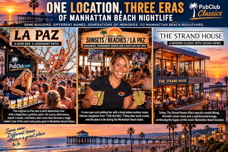 Manhattan Beach Strand House history La Paz Sunsets & Beaches