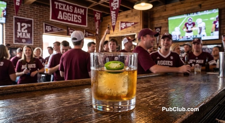 Midnight Yell a drink for Texas A&M football fans